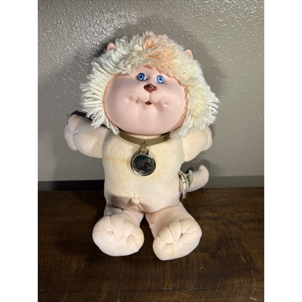 Vintage Cabbage Patch Kids Koosas Cat Doll Lion 1983-1985